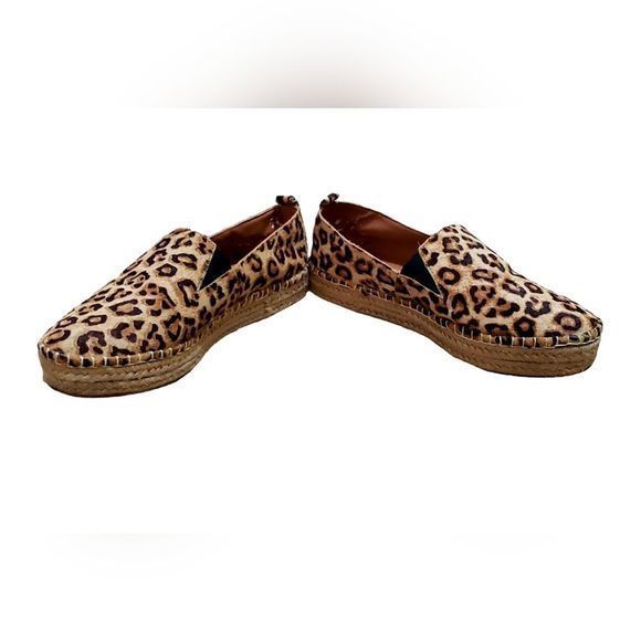 Steve Madden Leopard Print Espadrille Size 7 - Picture 2 of 7